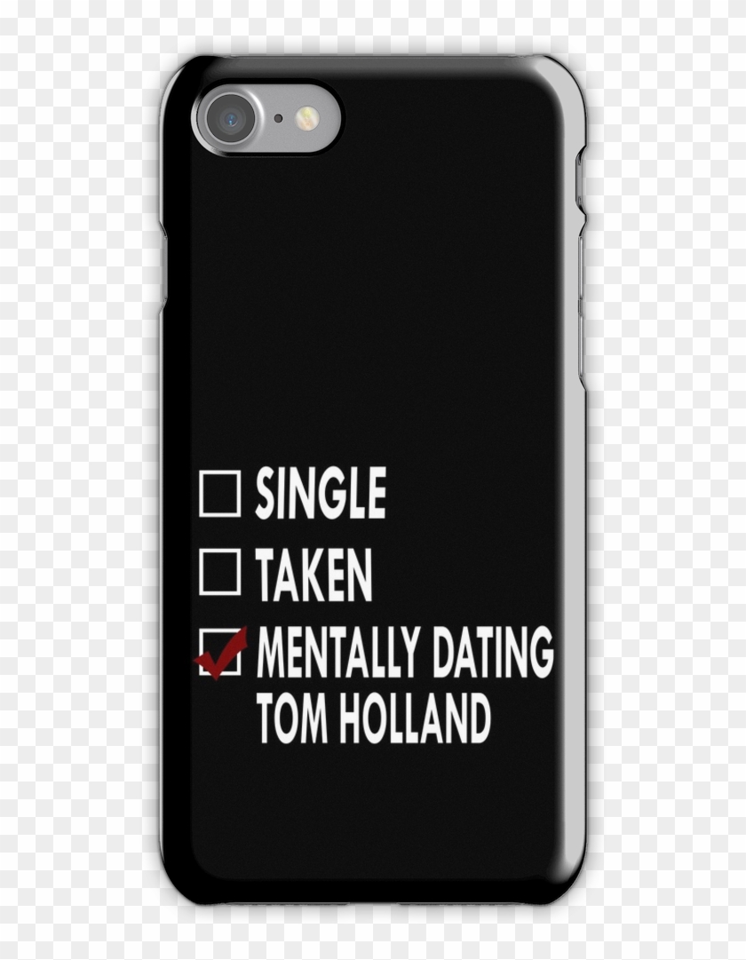 Dating Tom Holland Iphone 7 Snap Case - Danger Sign Clipart