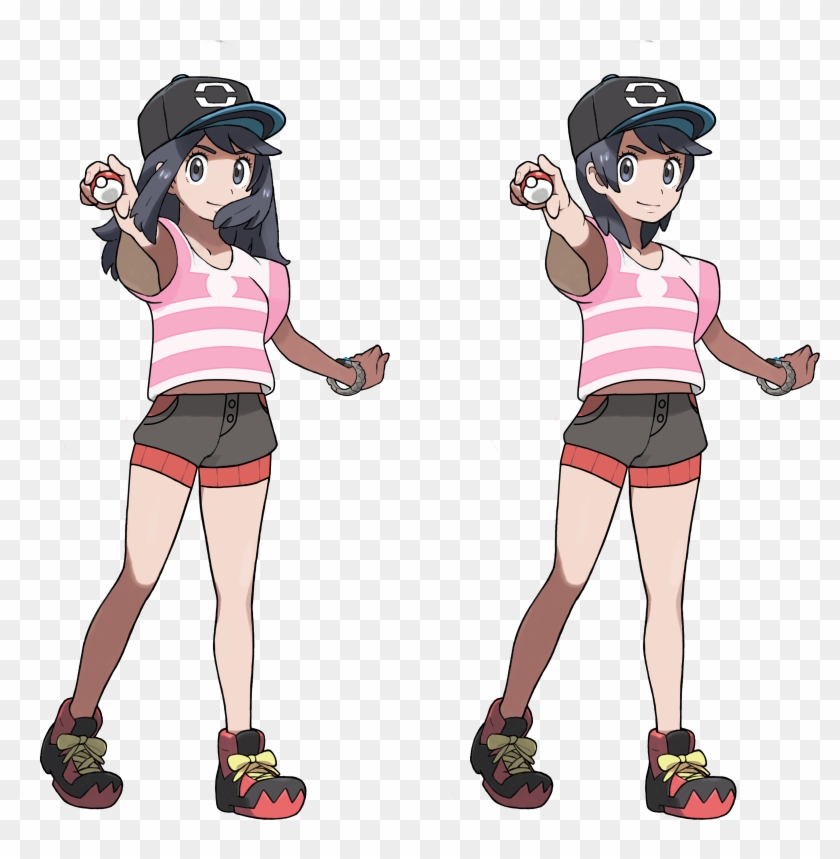 View Sun , - Pokemon Moon Female Protagonist Clipart #1545633