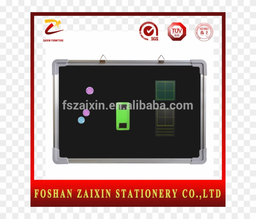 Small Size Blackboard Black Board With Chalk Marker - Whiteboard Clipart #1545635