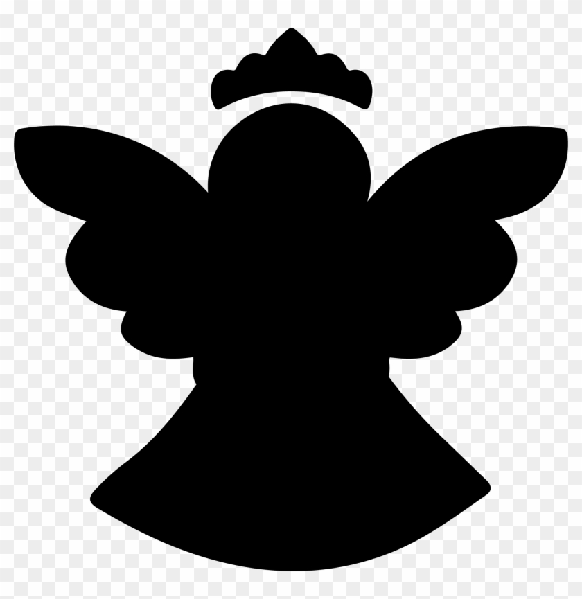 Diy Tooth Fairy Snow Angel - Snow Angel Silhouette Clipart