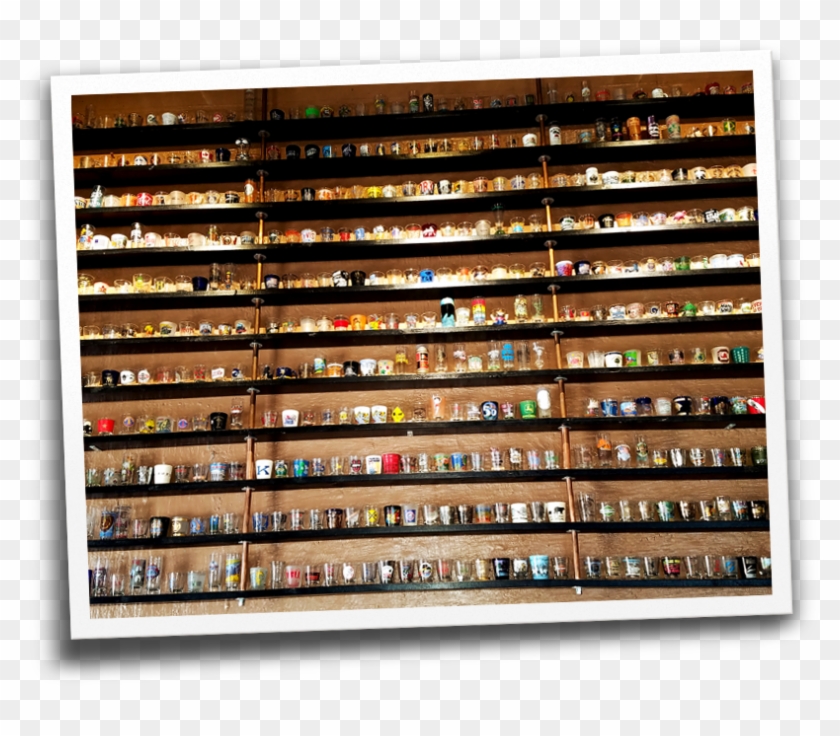 Shotglass Poloroid - Display Case Clipart