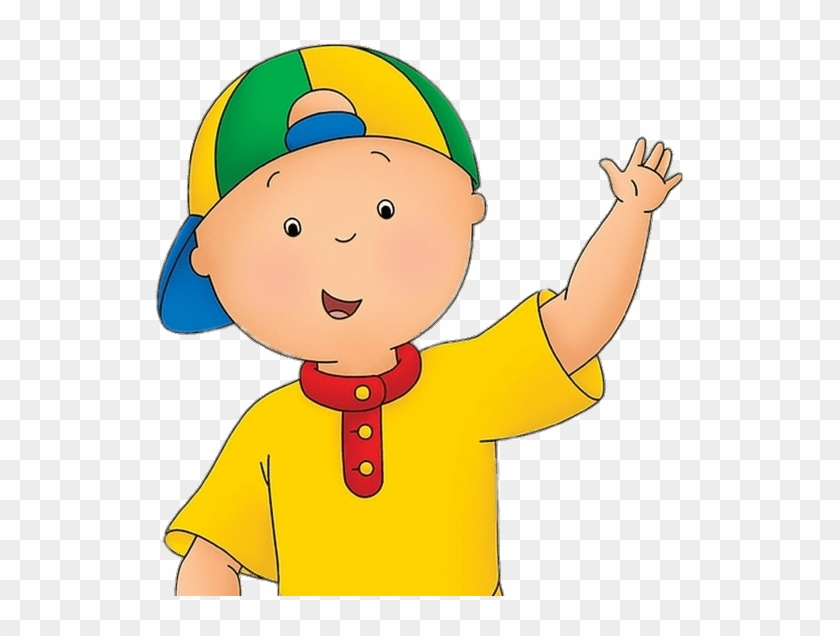 Caillou Waving - Caillou Hd Clipart