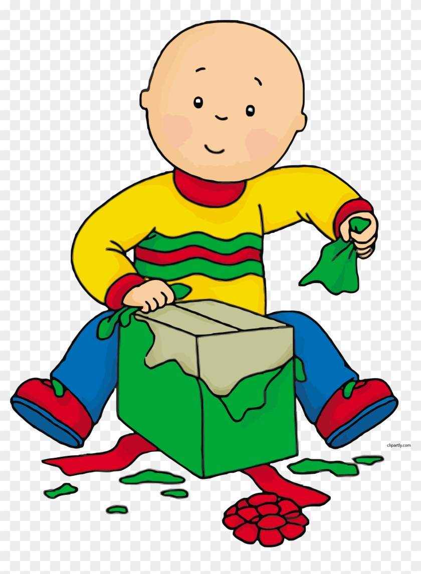 Caillou Big Suprise Png Clipart - Caillou Transparent Png