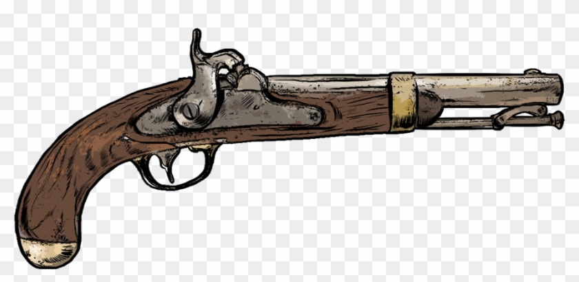 Westernhandguns 0009 Model1842 Clipart #1546346