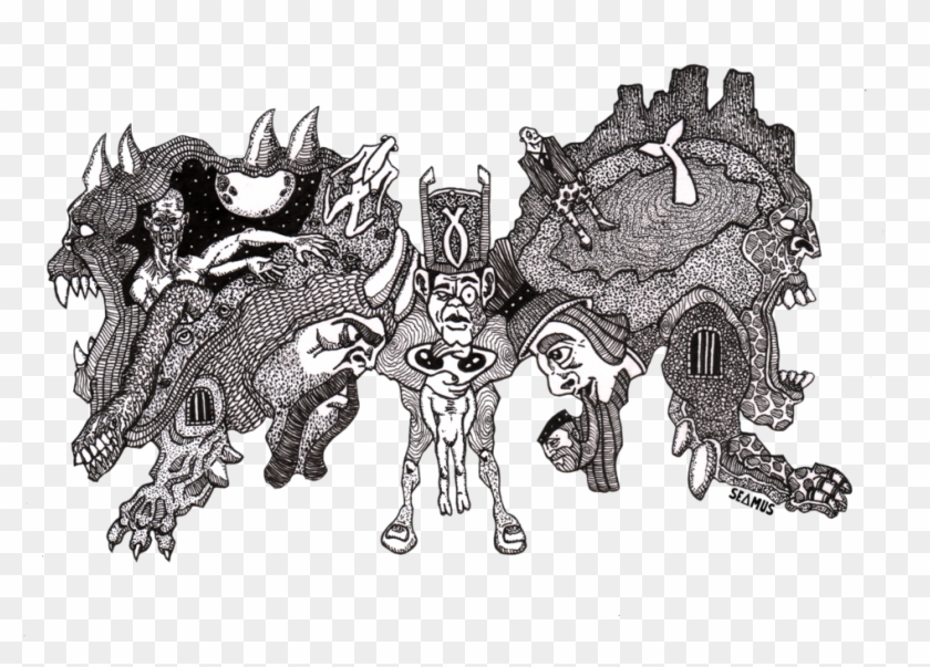 %22on Demon's Wings%22 Clipart