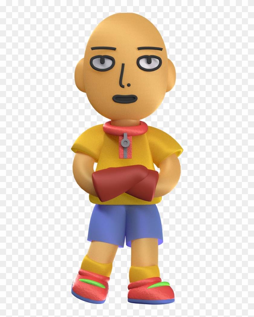 “ Caillou ” One Punch Man - Cartoon Clipart #1546821