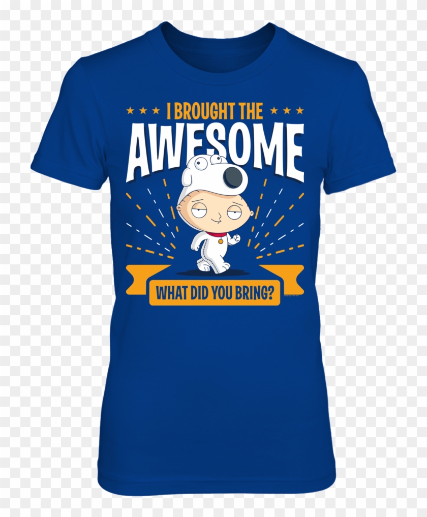 I Brought The Awesome Front Picture - Dodgers Fan Shirts Clipart #1547289