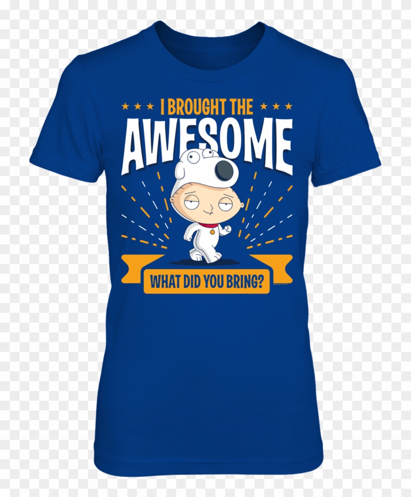 I Brought The Awesome Front Picture - Dodgers Fan Shirts Clipart