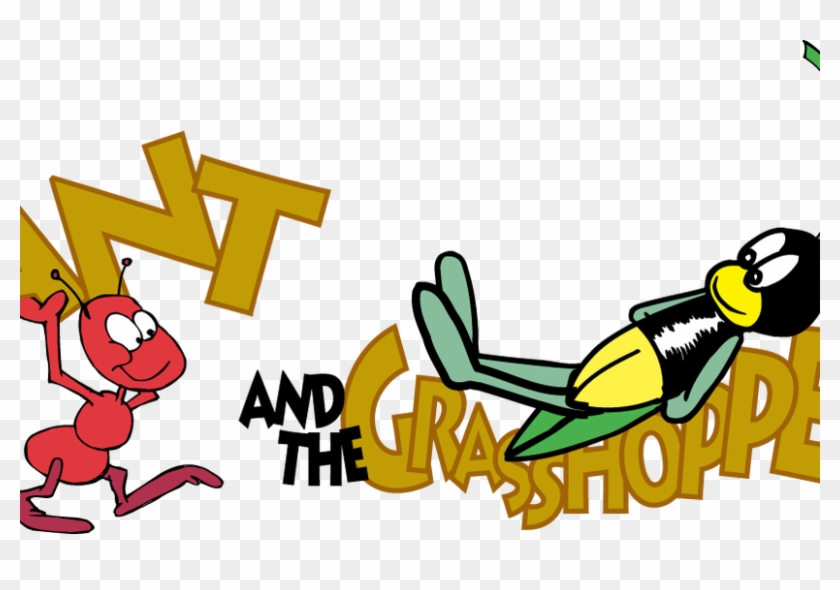Cold Clipart Grasshopper - Ant And The Grasshopper Coloring Pages - Png Download