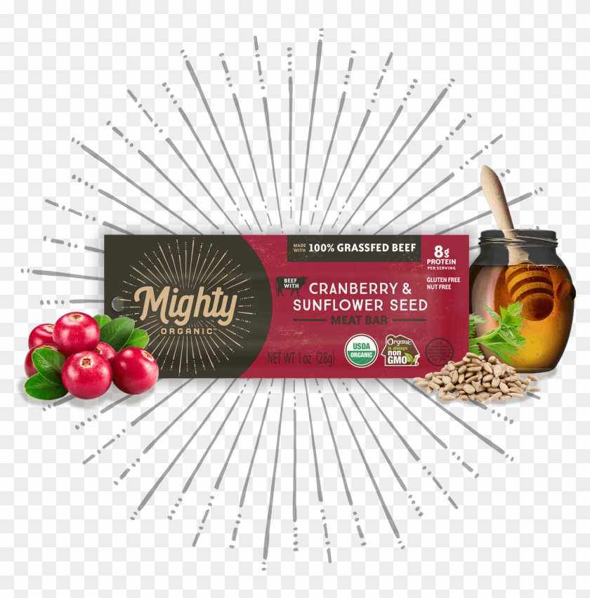 Cranberry & Sunflower Seed - Natural Foods Clipart #1547505