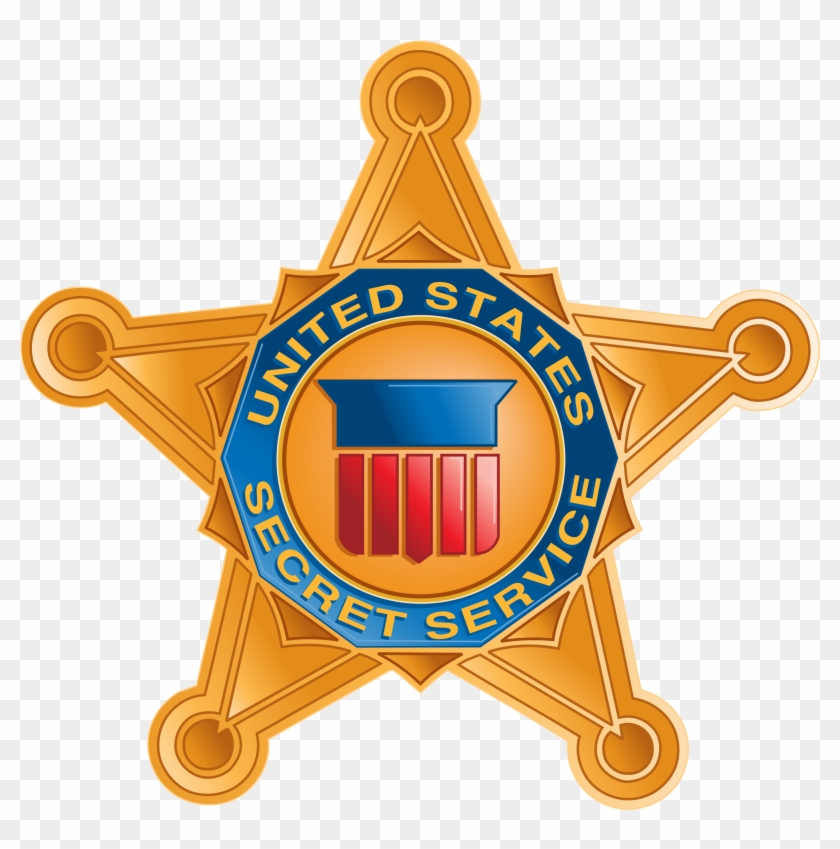 Us Secret Service Logo Png Transparent - Us Secret Service Star Clipart