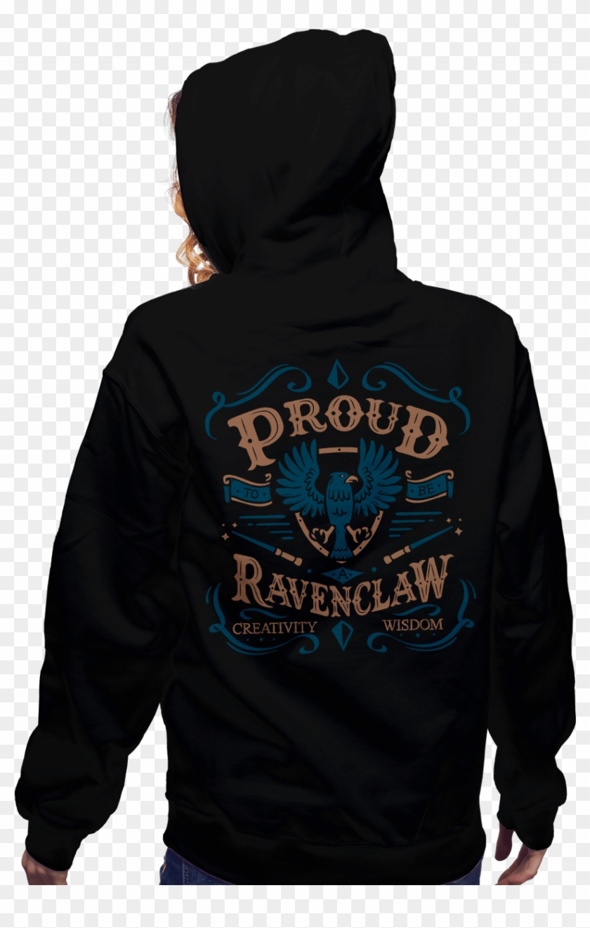 Proud To Be A Ravenclaw - Hoodie Clipart #1548187