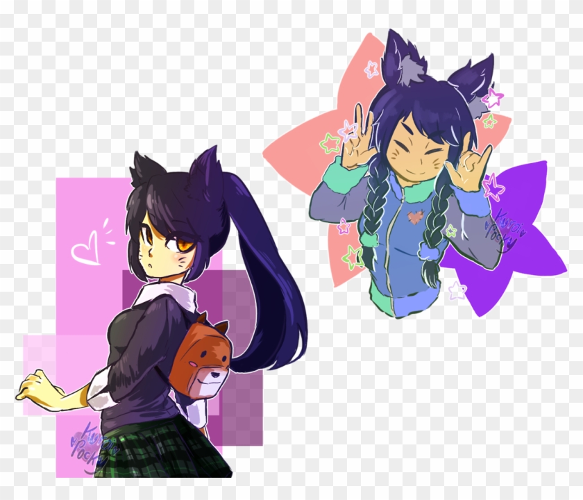 “ahri, My Beautiful Babe ” - Cartoon Clipart #1548188