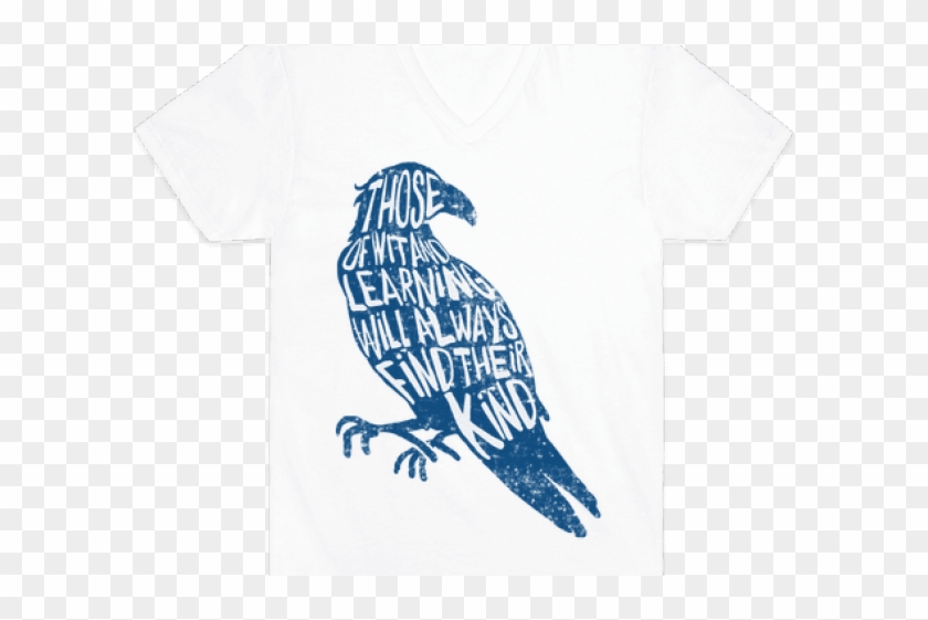 Drawn Raven Ravenclaw - Those Of Wit And Learning Will Always Find Their Kind Clipart #1548405