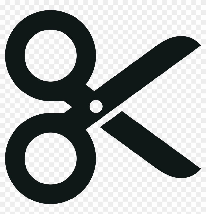 Open - Scissor Icon Vector Png Clipart
