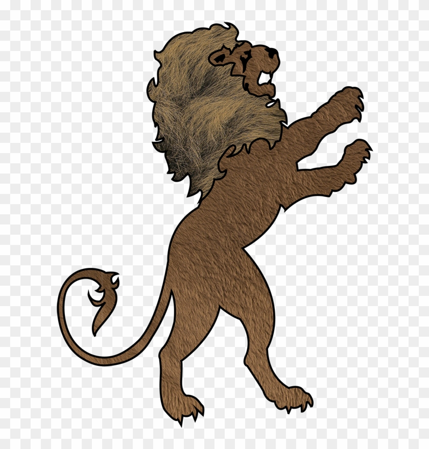Asset Lion - Gryffindor Lion Transparent Background Clipart