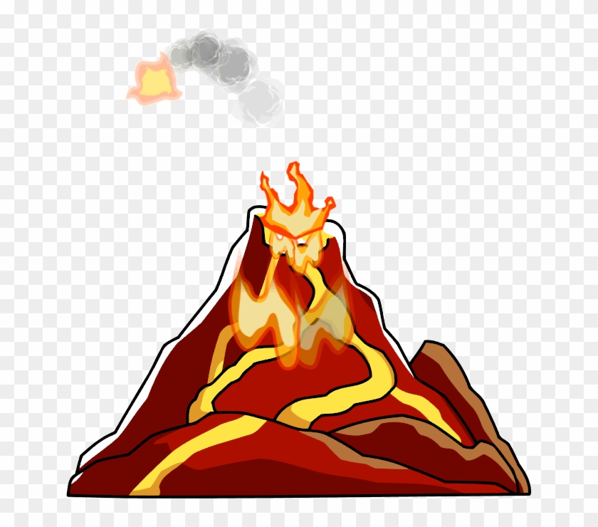 Graphic Freeuse Library Ash Clipart Real Volcano - Transparent Background Volcanoes Png #1548715