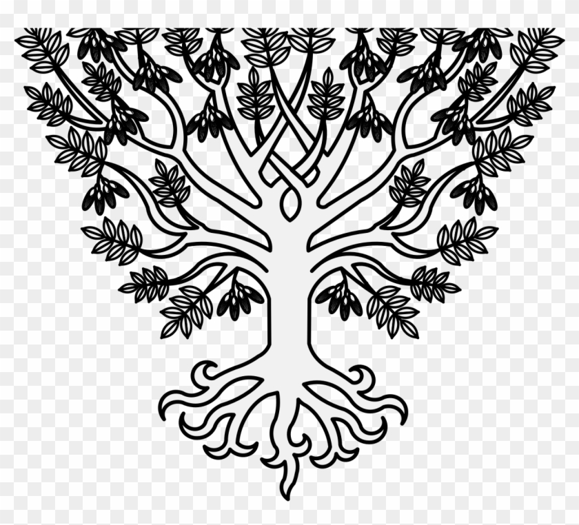 Ash Tree Eradicated - Heraldic Ash Tree Clipart