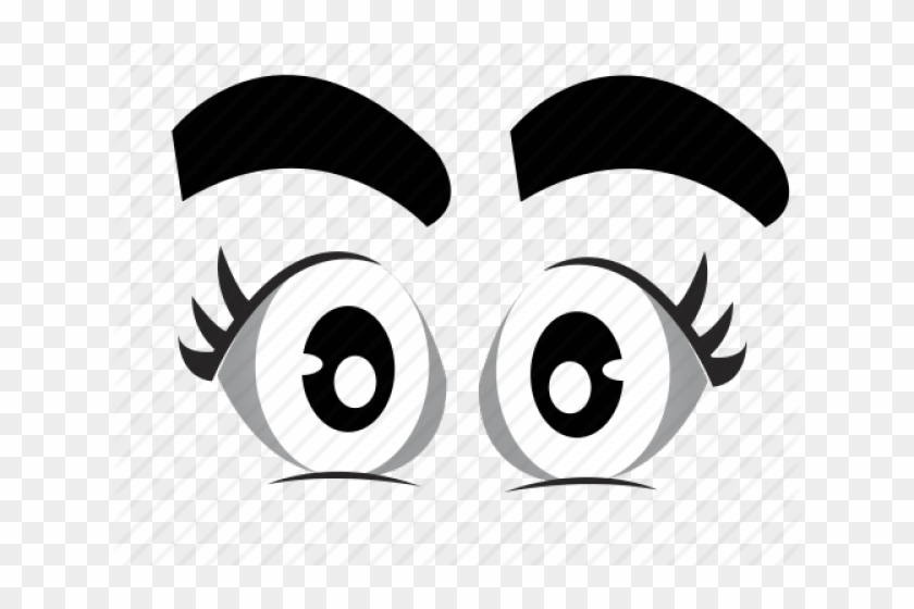 Looking Eyes Cartoon Clipart #1549125