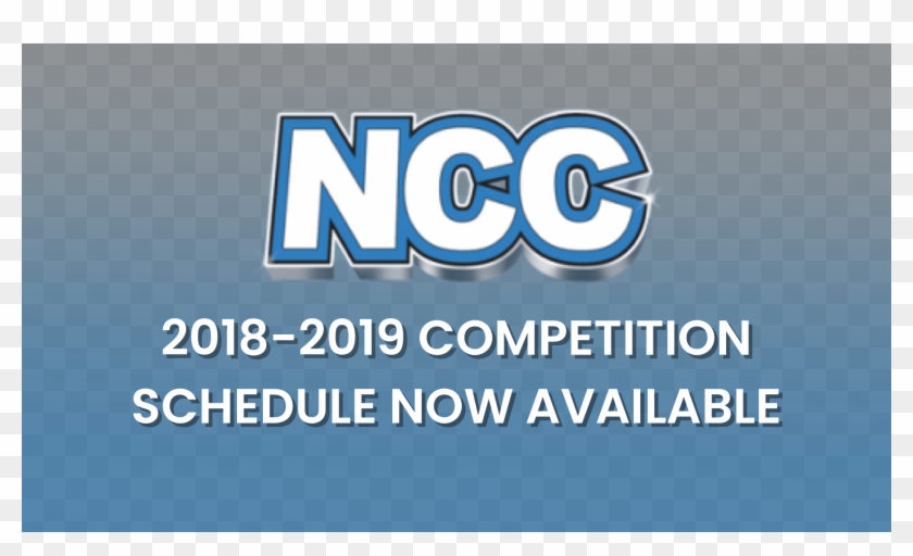 2018-2019 Competition Schedule Now Available - Graphic Design Clipart #1549192