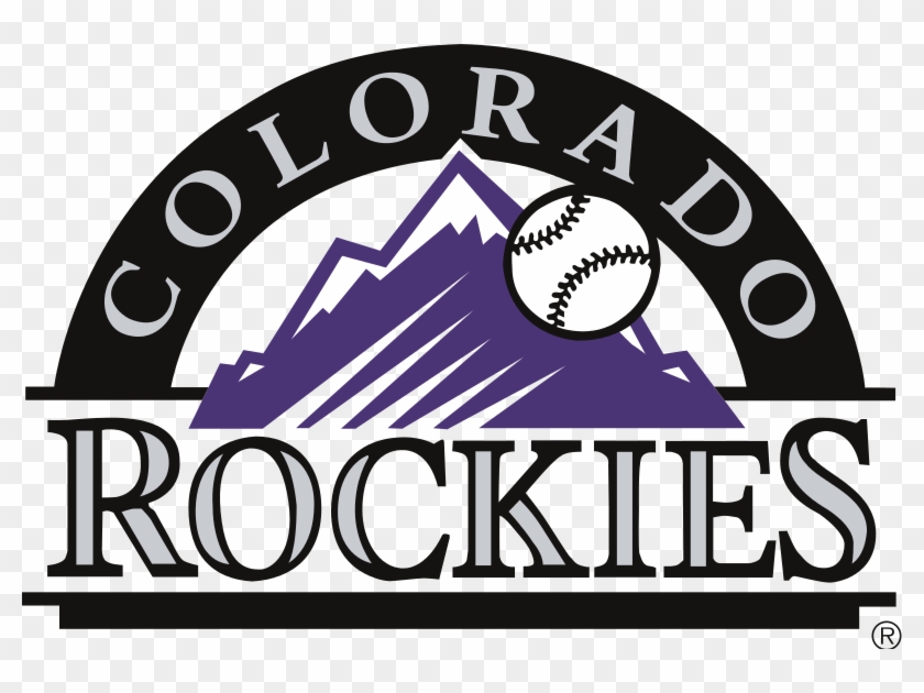 Baseball - Colorado Rockies Logo Png Clipart #1549394