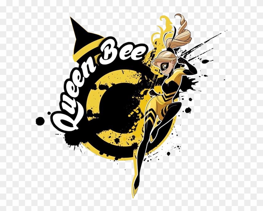 614 X 596 19 - Miraculous Ladybug Queen Bee Symbol Clipart