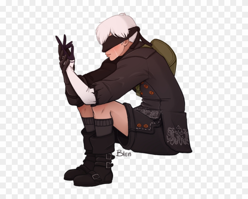 Fanart9s Nier Automata 9s Arm Clipart Pikpng