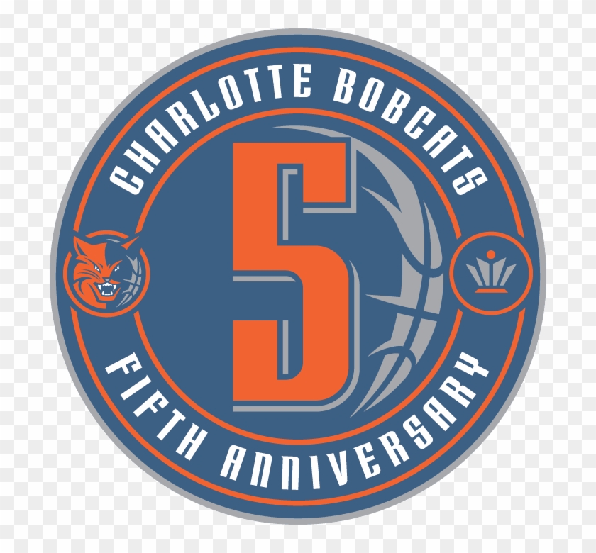 Charlotte Bobcats 5th Anniversary Logo - Us Embassy Plaque In London Clipart