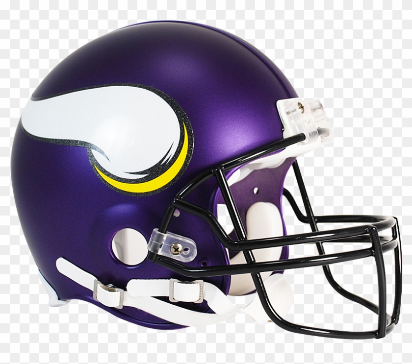 Minnesota Vikings Vsr4 Authentic Helmet - Minnesota Vikings Helmet Clipart #1550789
