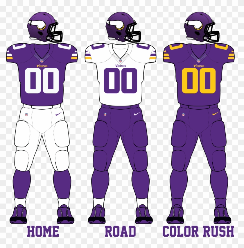 Minnesota Vikings 2016 Uniforms - Minnesota Vikings Uniforms 2017 Clipart