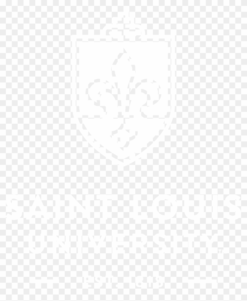 Black And White Saint Louis University Clipart #1550862