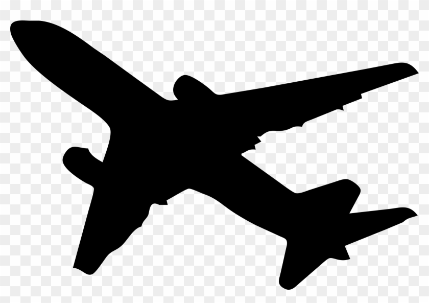 Plane Clipart Silhouette Plane Silhouette Png Transparent Png