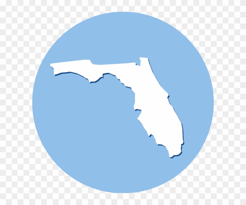 Florida - Florida Blue Outline Clipart #1551588