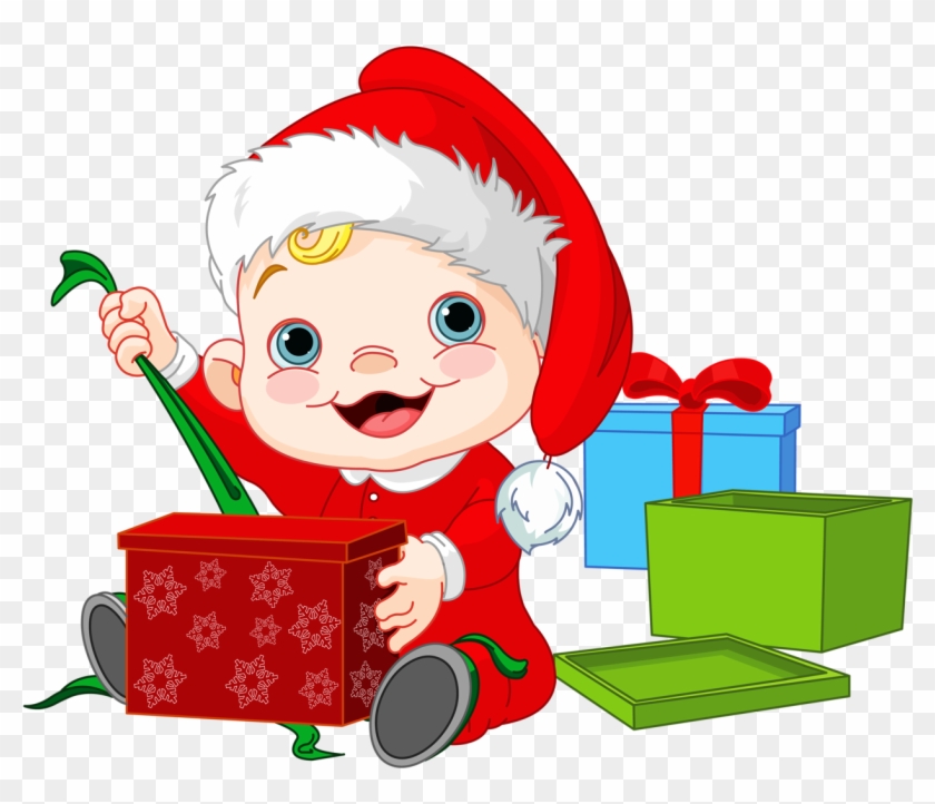 Baby Christmas Clipart At Getdrawings - Baby Santa Claus Png Transparent Png #1551624