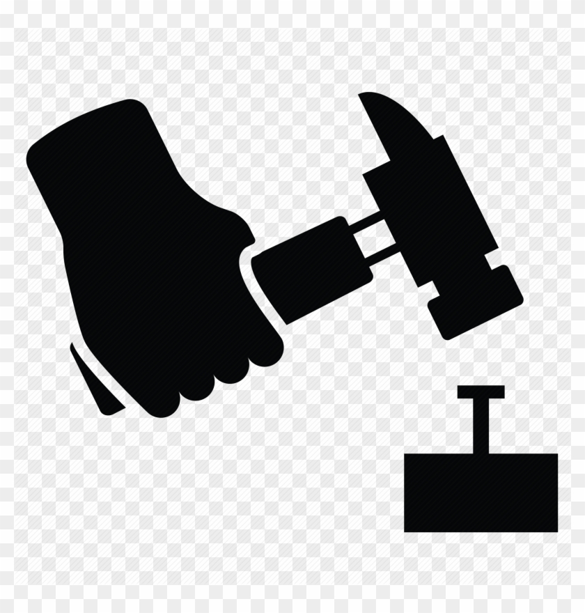 Construction Tools Icon Png - Hammer Nail Icon Clipart #1552029