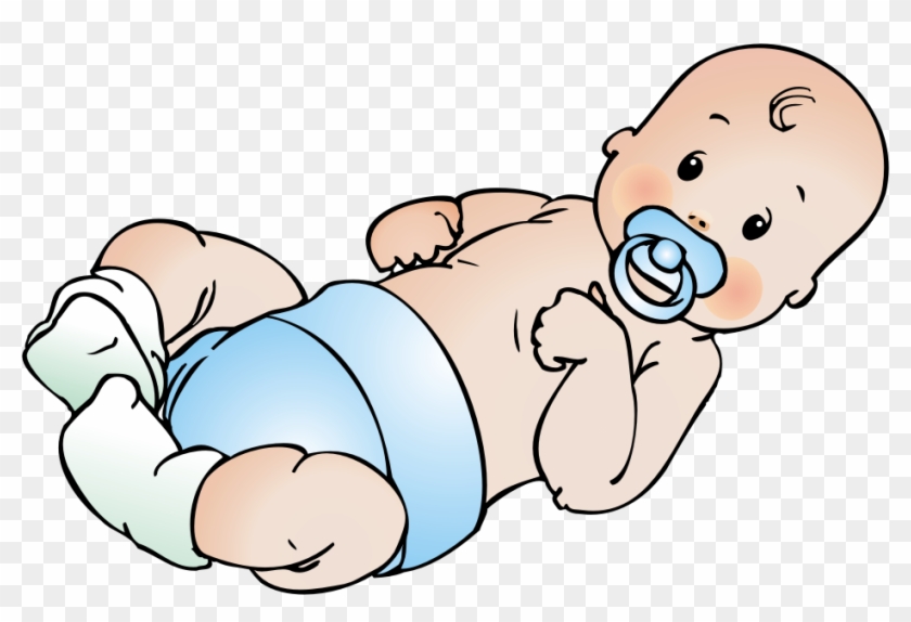 Baby Clipart Png - Newborn Baby Coloring Page Transparent Png #1552100