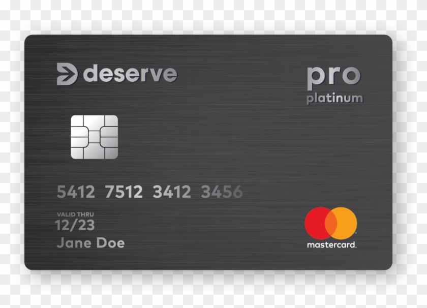 Deserve Pro Mastercard Clipart #1552332