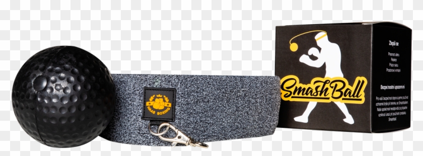 The Smashball Set With A Black Ball Is Lighter Than - Pitch And Putt Clipart