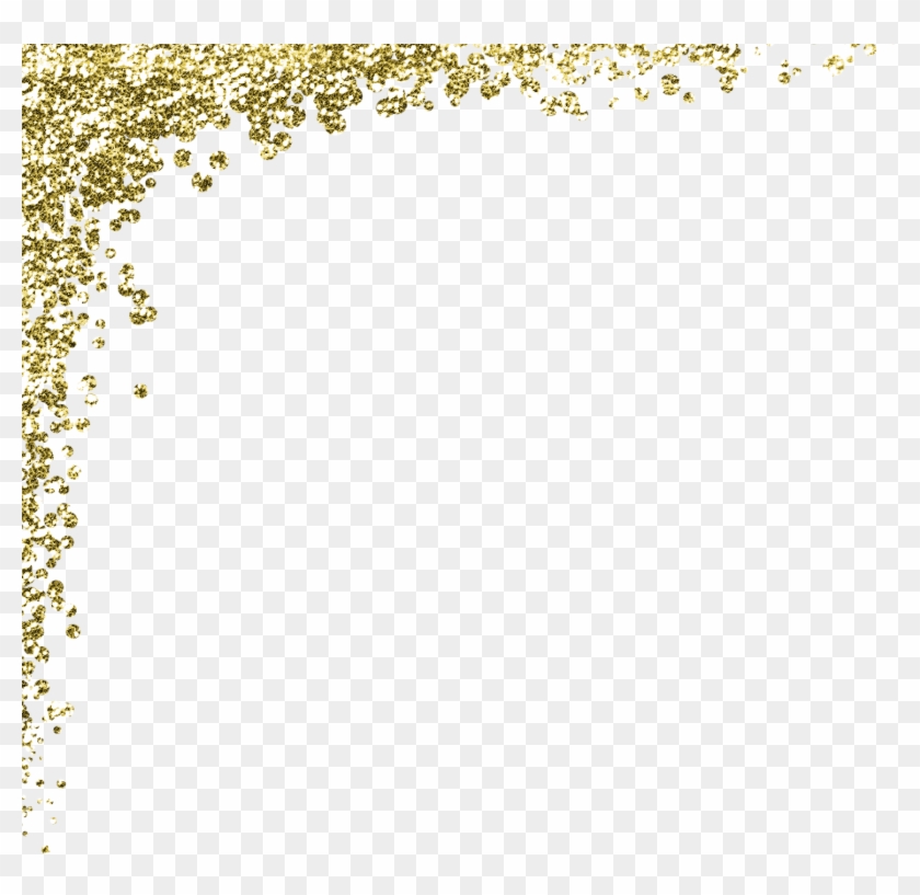 Glitter Confetti Border Snapchat Clipart