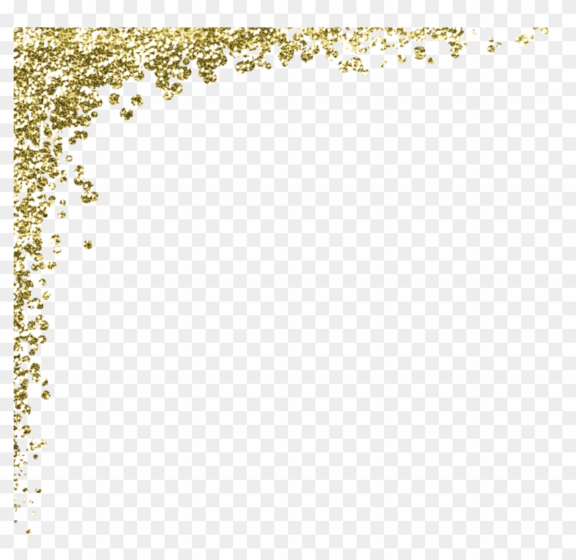 Glitter Confetti Border Snapchat Clipart #1553065