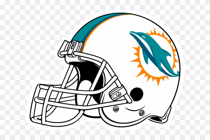 Helmet Clipart Miami Dolphins - Dallas Cowboys Helmet Drawing - Png Download #1553228