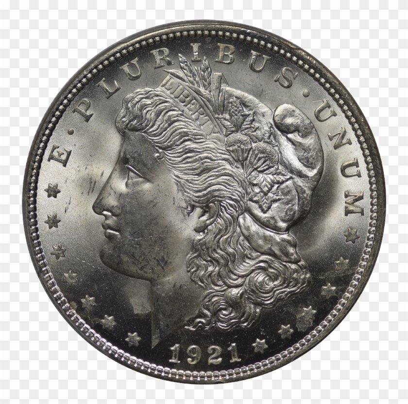 1921 Morgan Silver Dollars Clipart #1553764