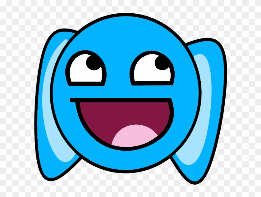 Awesome Face Earth Quake - Waffle With A Face Clipart #1554081
