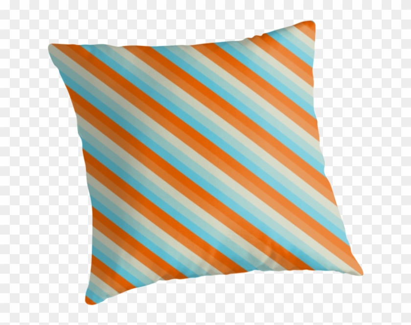 Diagonal Stripe Pattern Png - Cushion Clipart #1554244