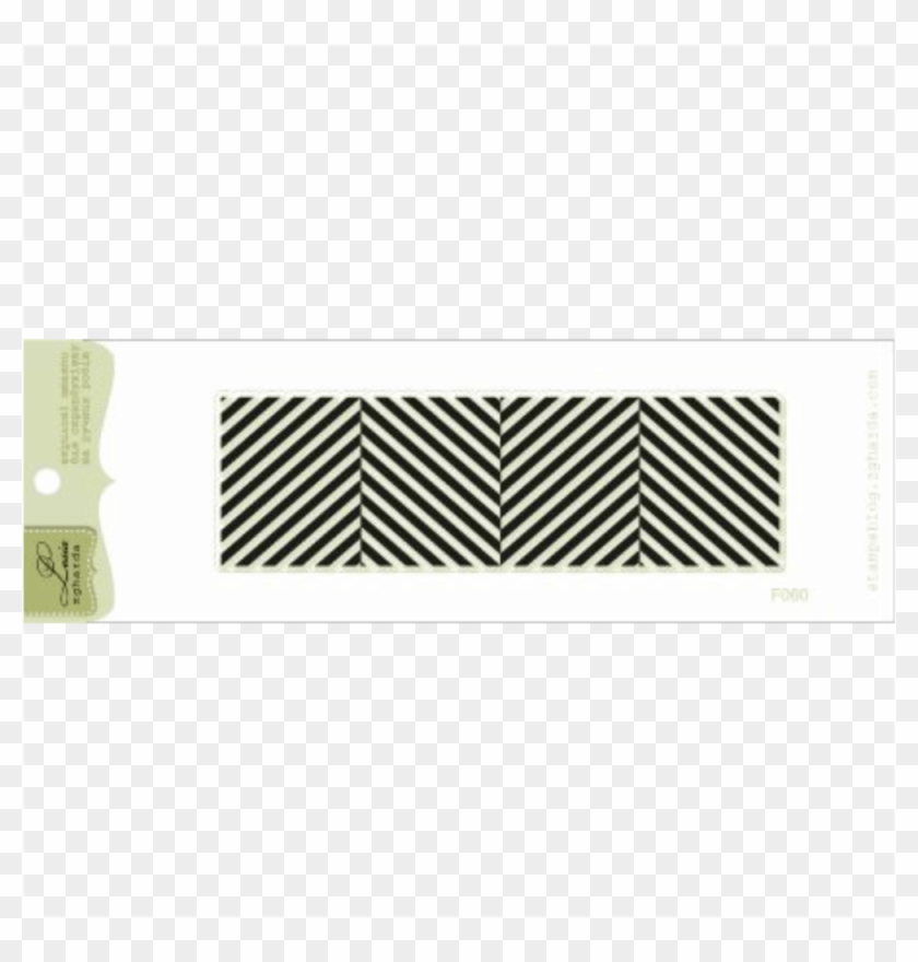 {f060} Stamp "diagonal Stripes" - Nail Care Clipart