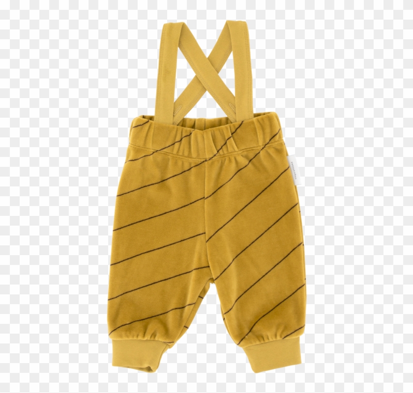 Tiny Cottons Braces Pant Plush Diagonal Stripes - Tote Bag Clipart