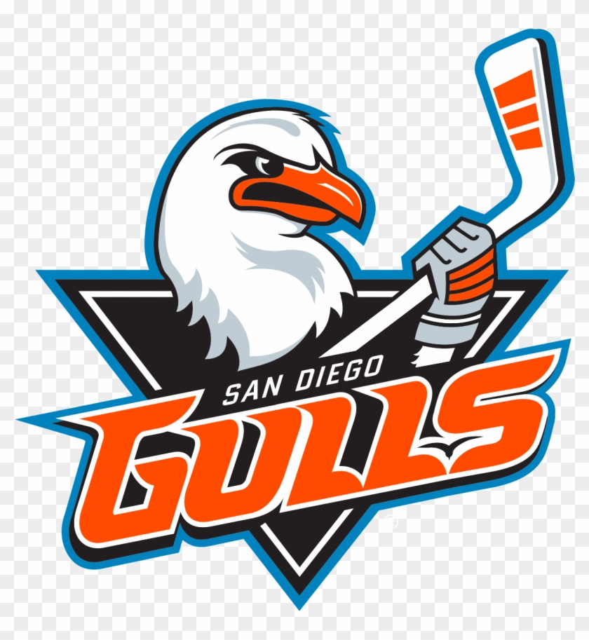 San Diego Gulls - San Diego Gulls Logo Clipart #1554440