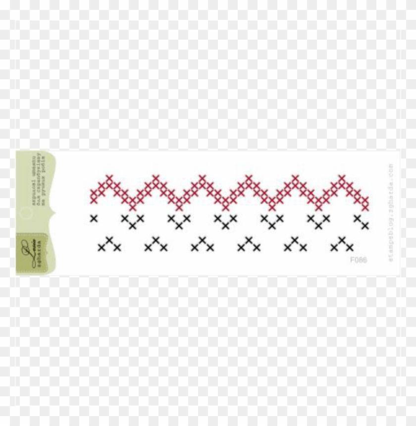 {f086} Stamp Set "sewing Stitches" - Motif Clipart #1554611