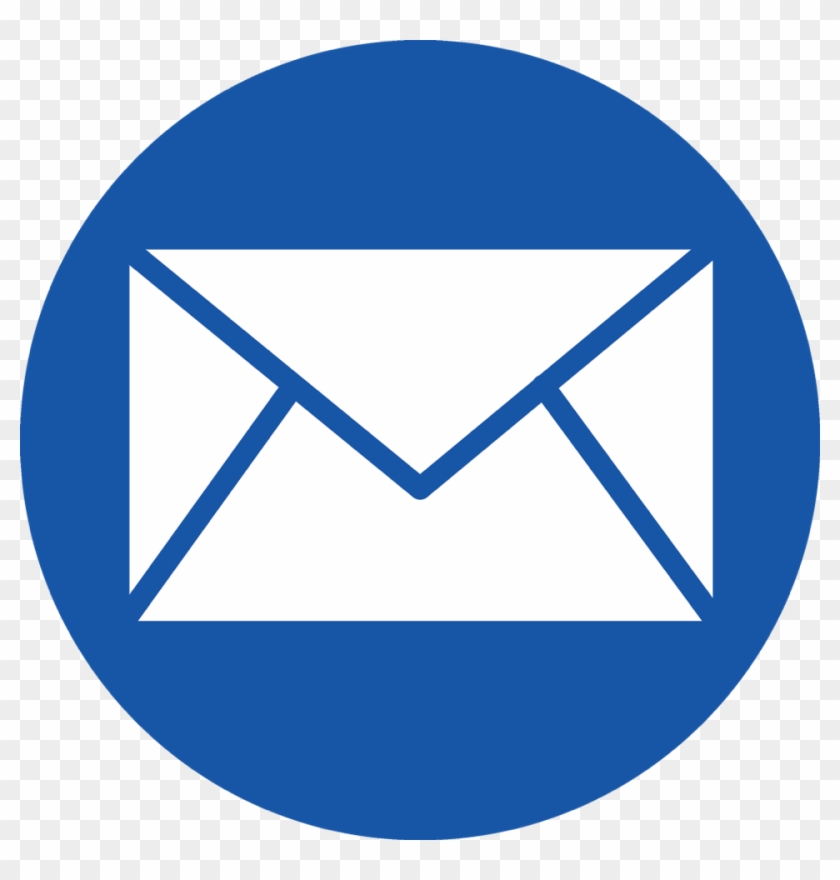 Phone Icon Circle Ltblue - Signo De Correo Png Clipart #1555057