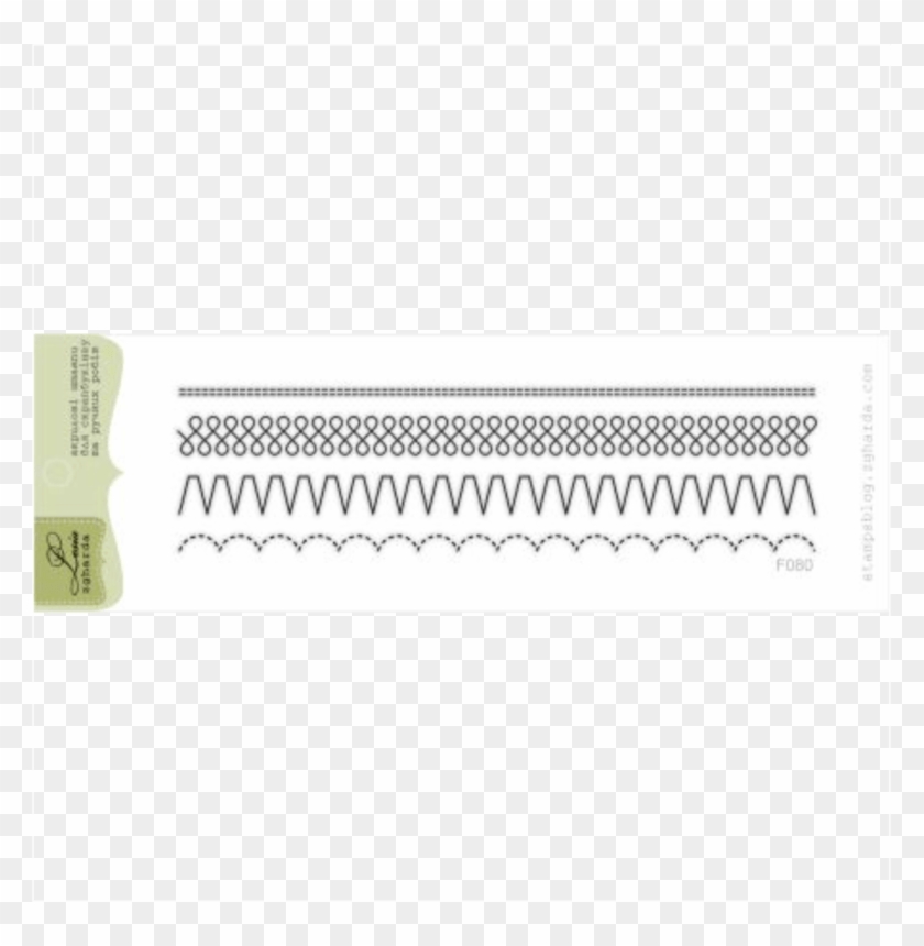 {f080} Stamp Set "sewing Stitches" - Electronics Clipart